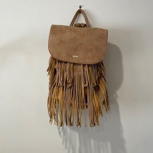 Fringe backpack